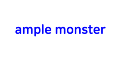 ample monster logo